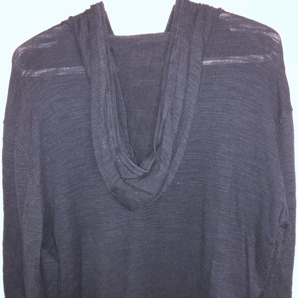 John Varvatos Navy Hoodie size XL - Picture 2 of 3